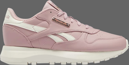 Reebok: Зелёные кроссовки Classic Leather