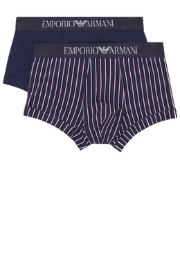 EMPORIO ARMANI Underwear: Синие трусы 