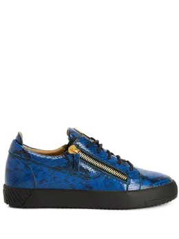 Giuseppe Zanotti: Тёмные кроссовки  Frankie