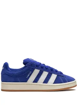 adidas: Голубые кроссовки  Campus