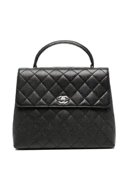 CHANEL Pre-Owned: Чёрная сумка 