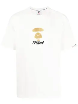 AAPE BY *A BATHING APE®: Футболка с принтом 