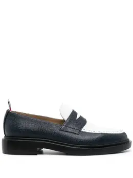 Thom Browne: Синие лоферы 