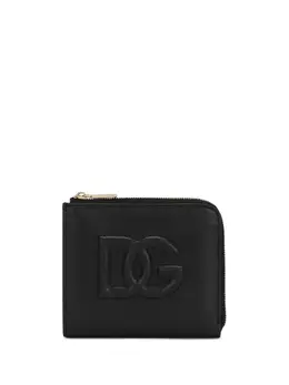 Dolce & Gabbana: Чёрный кошелёк  DG