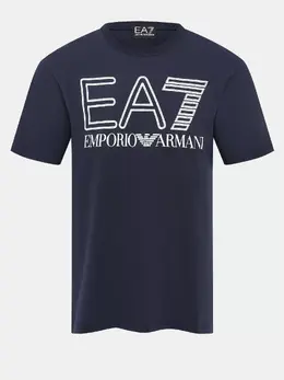 EA7 Emporio Armani: Тёмная футболка 