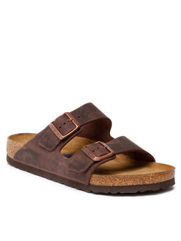 Birkenstock: Коричневые сабо  Arizona BS