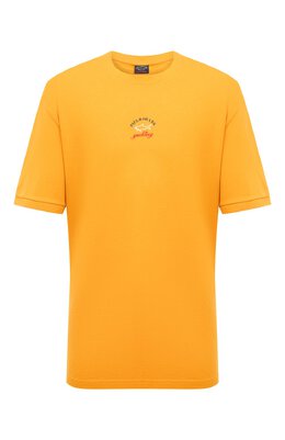 Хлопковая футболка Paul & Shark c0p1096/3xl-6xl