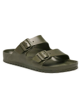 Birkenstock: Зелёные шлёпанцы  Arizona Eva