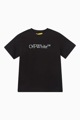 Off-White: Футболка с принтом