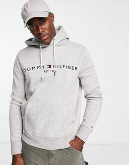 Tommy Hilfiger: Серая толстовка 