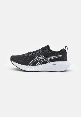 Asics: Чёрные кроссовки 