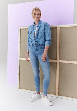 Levi's: Джинсы на пуговицах 