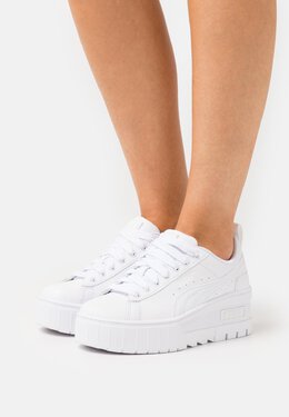 PUMA: Белые кроссовки 