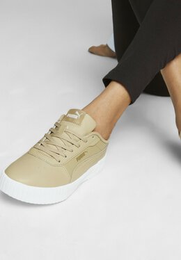 PUMA: Белые кроссовки  Carina