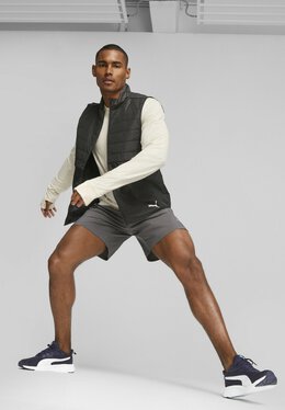 PUMA: Чёрные кроссовки 