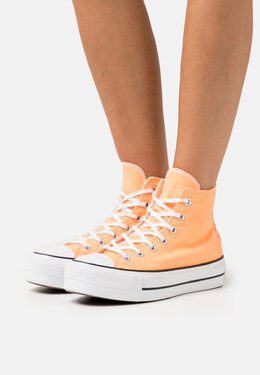 Converse: Чёрные кроссовки  Chuck Taylor All Star Lift