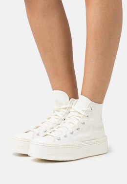 Converse: Белые кроссовки 