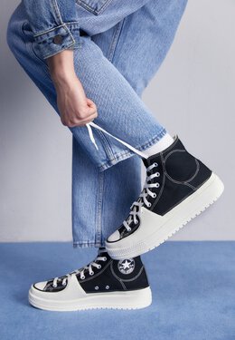 Converse: Чёрные кроссовки  Chuck Taylor All Star