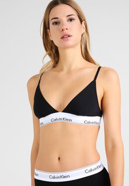 Calvin Klein Underwear: Чёрный бюстгальтер 