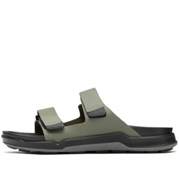 Birkenstock: Сандалии цвета хаки 