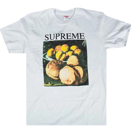 Supreme: Белая футболка  Life