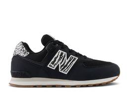 New Balance: Чёрные кроссовки  574