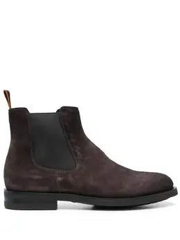 Santoni: Коричневые ботинки 