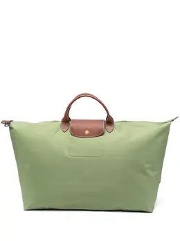 Longchamp: Зелёная сумка Le Pliage Original