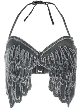 Blumarine: Чёрный топ 