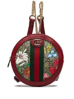 Gucci Pre-Owned: Красный рюкзак