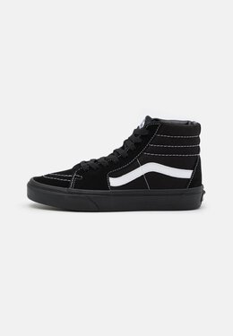 Vans: Чёрные кроссовки  Sk8-Hi