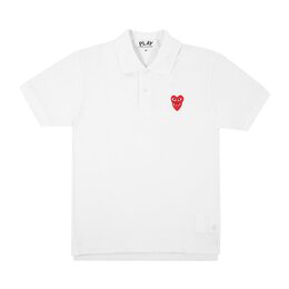 Comme Des Garçons Play: Белая футболка  Heart