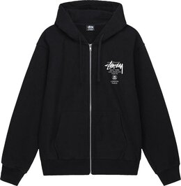 Stussy: Чёрная толстовка 