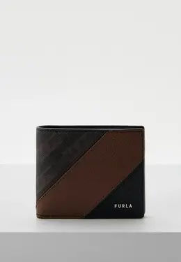 Furla: Коричневый кошелёк