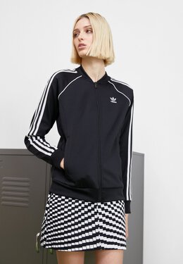 Adidas Originals: Чёрная куртка  Originals