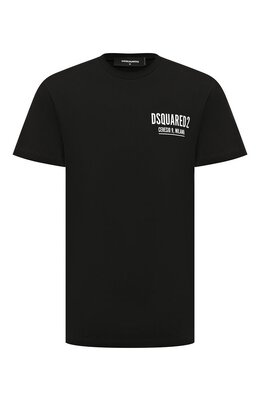 Dsquared2: Хлопковая футболка 