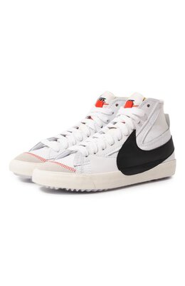 Nike: Белые кеды Blazer Mid 77