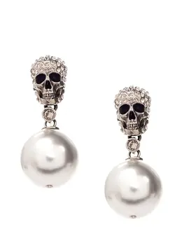 Alexander Mcqueen: Серьги Skull