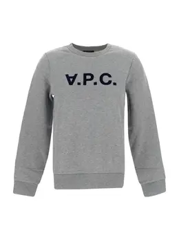 A.p.c.: Серый свитшот 