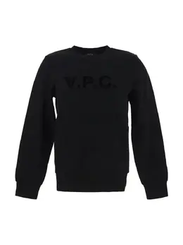 A.p.c.: Чёрный свитшот 