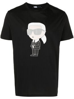 Karl Lagerfeld: Футболка с принтом