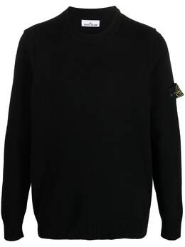 Stone Island: Свитер Compass из шерсти