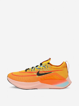 Nike: Оранжевые кроссовки Zoom Fly