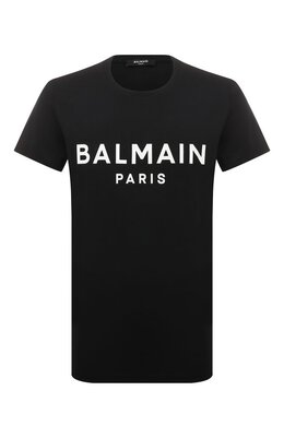 Balmain: Хлопковая футболка