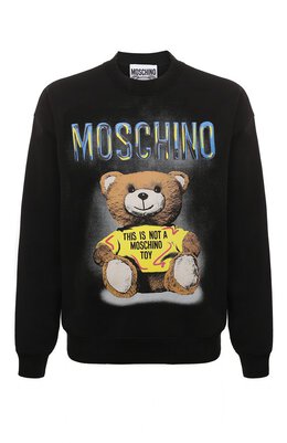 Moschino: Хлопковый свитшот 