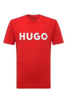 HUGO: Хлопковая футболка 