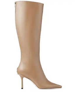 Jimmy Choo: Бежевые ботинки 