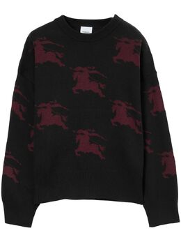 Burberry: Жаккардовый свитер 