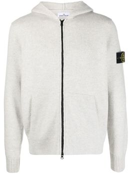 Stone Island: Толстовка Compass из шерсти