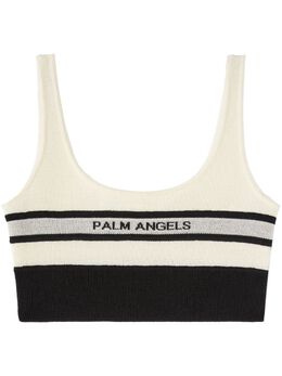 Palm Angels: Трикотажный топ 